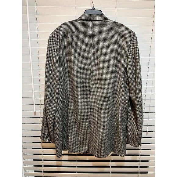 Brooks‎ Brothers 100% Camel Hair Houndstooth Blazer - Size 45L - Picture 7 of 7